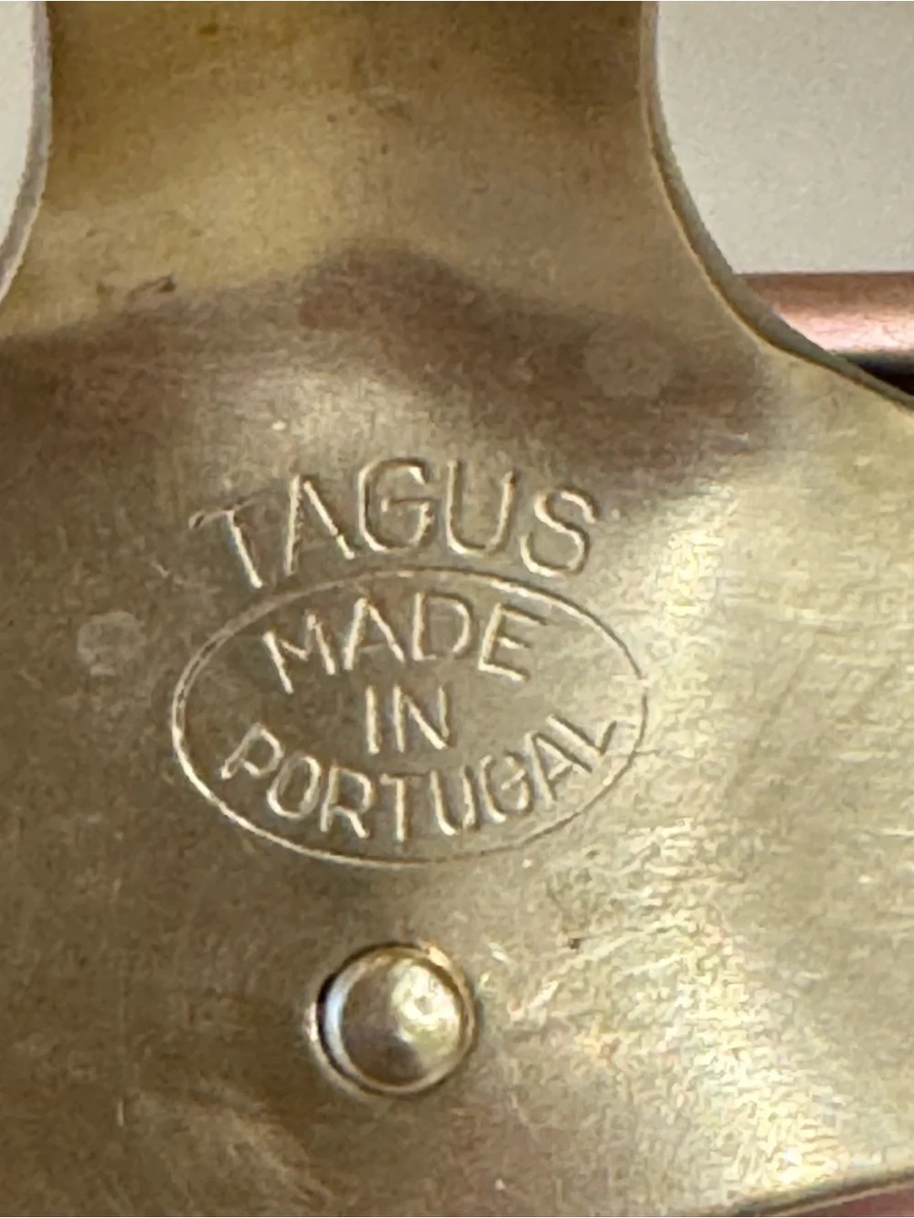 Tagus Vintage Copper 8” x 5” Skillet With Brass Handle Made In Portugal - Picture 5 of 13